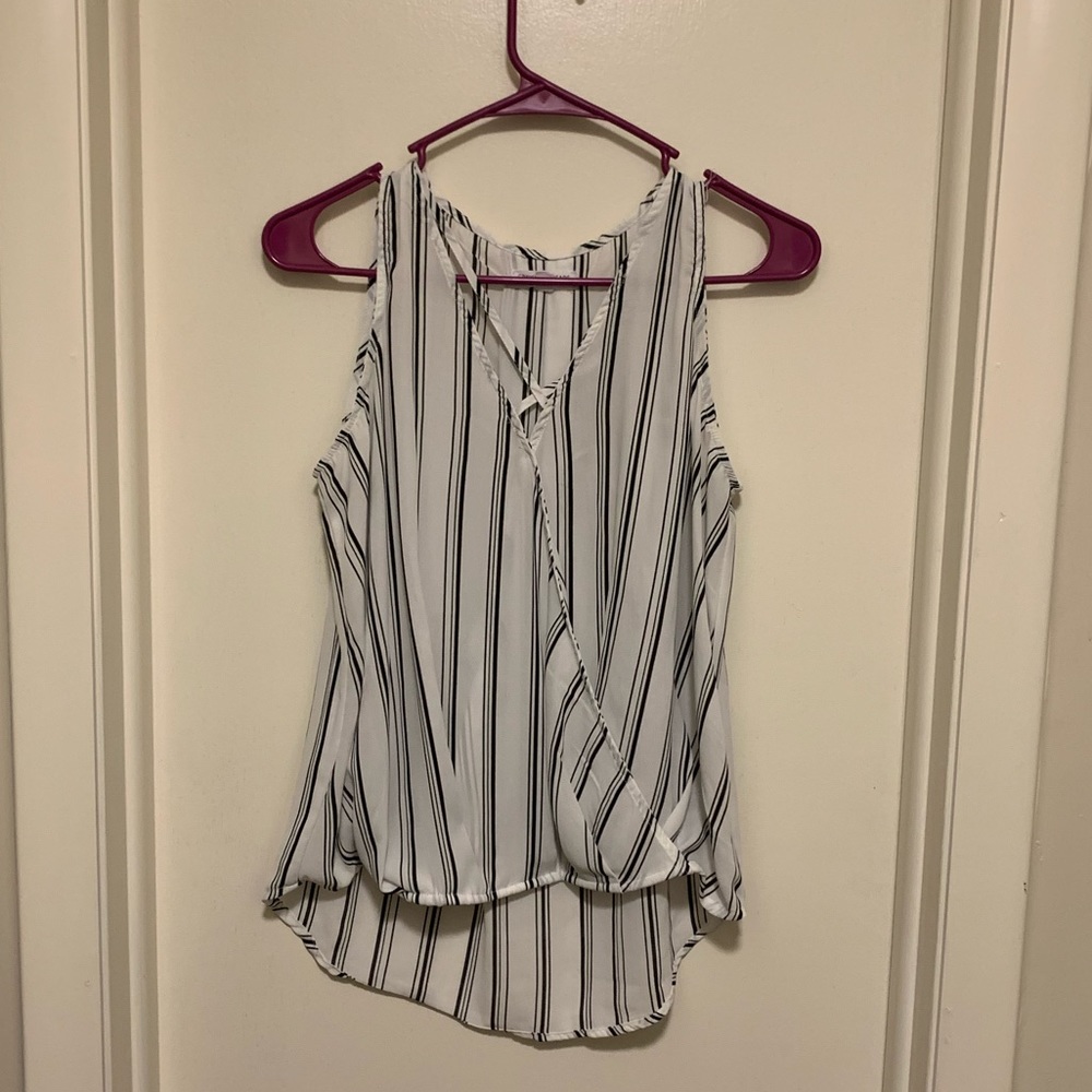 GRAYSON THREADS | CROSS TANK BLOUSE